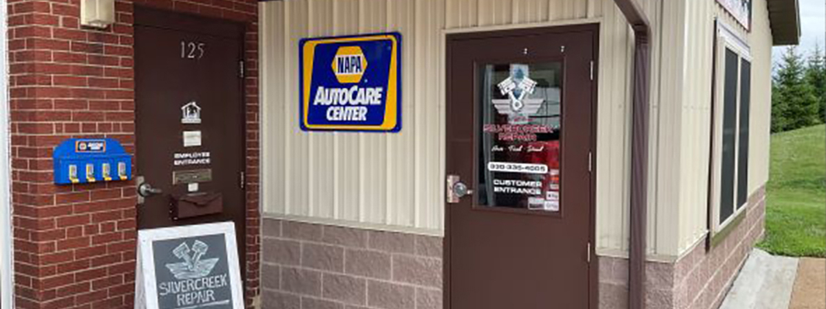 Outside our shop | Silvercreek Repair