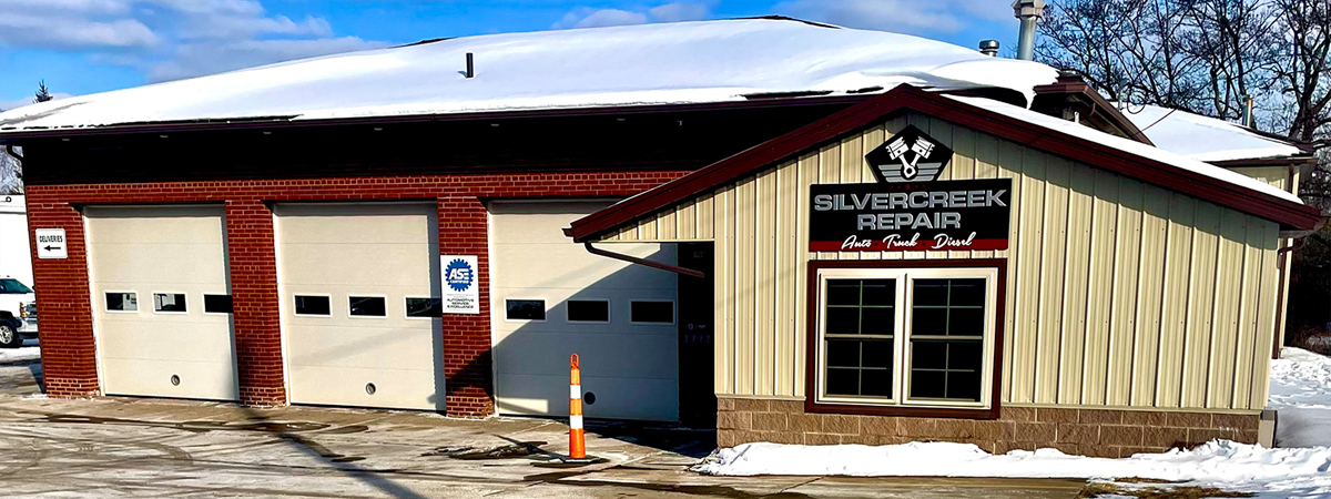 Outside our shop | Silvercreek Repair